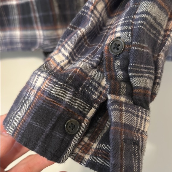Plaid Button-Up Jacket - Picture 6 of 7